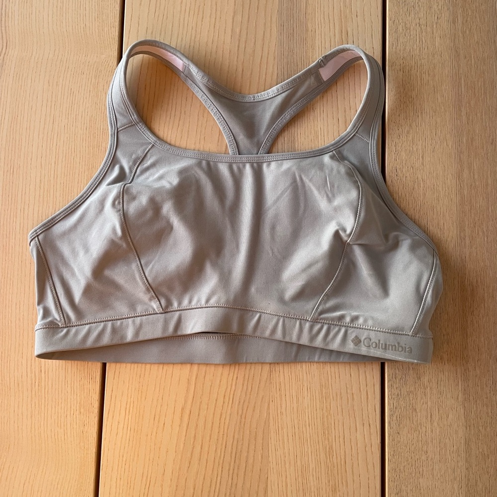 Columbia Women's sports bra xl ladies xl Sage Green Sports Bra Columbia athletic